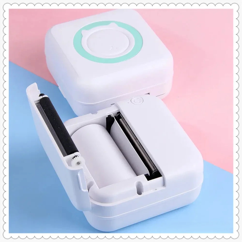 Mini Portable Thermal Printer Bluetooth