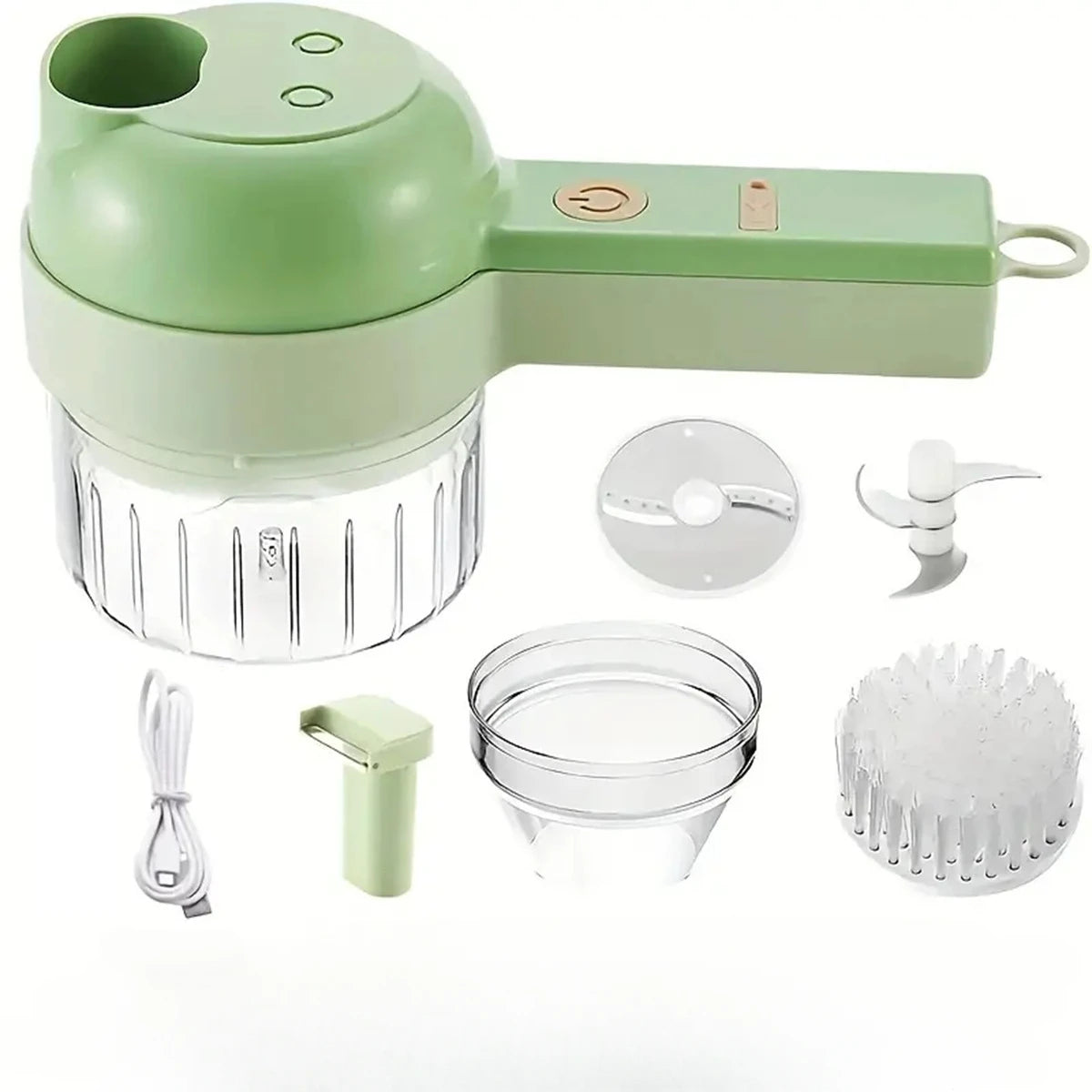 4 in 1 Multi-function Vegetable Processing Machine Portable